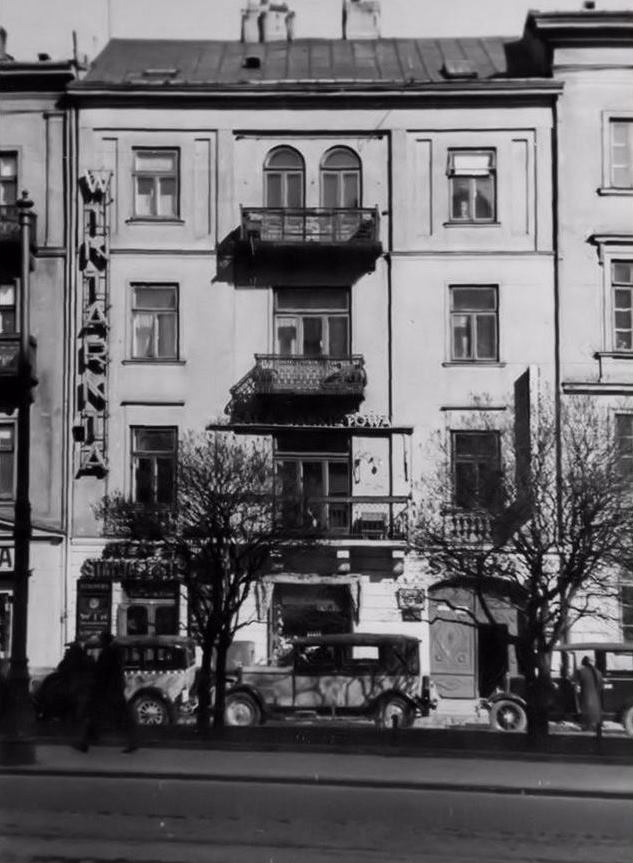 Redakcja 'Świata Złudzeń', Warszawa, Krakowskie Przedmieście 38, fot. 1937