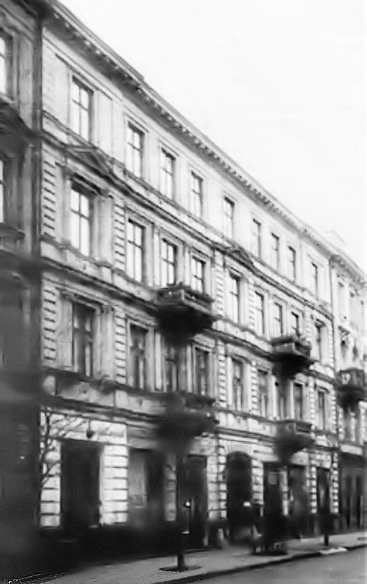 Kamienica przy ul. Kruczej 5, gdzie w 1928 r. przeprowadzono eksperymenty z Arnoldem Radwanem-Radziszewskim